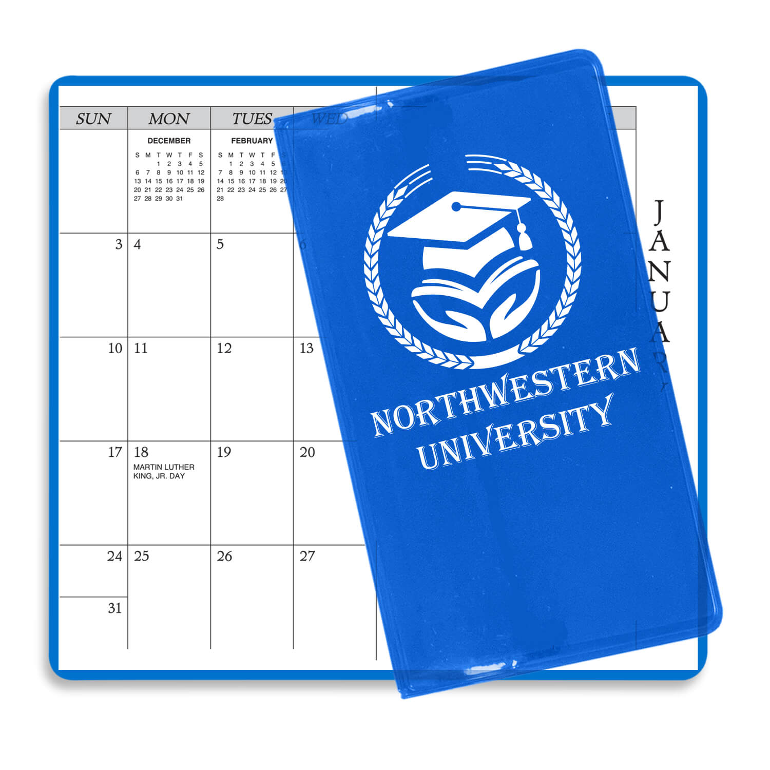 1616F60         - Translucent Vinyl Academic Planners                                   